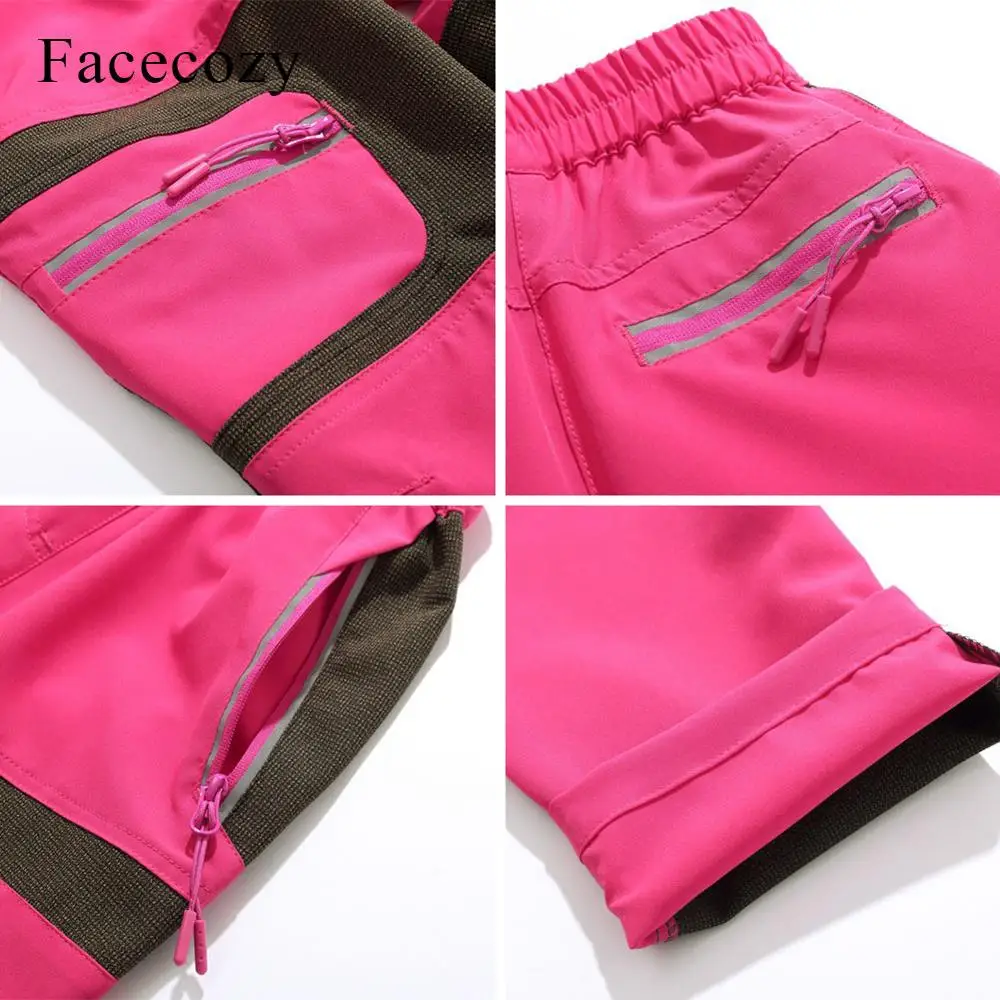 Детские летние спортивные штаны Facecozy быстросохнущие тонкие дышащие для