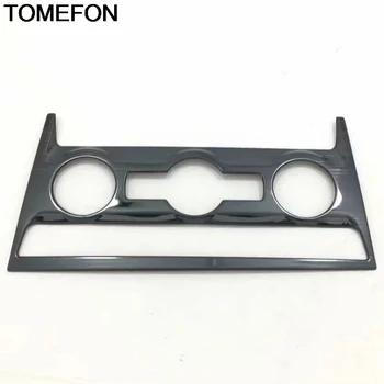 

TOMEFON For Skoda Karoq 2017 2018 2019 Car Center Air Condition AC Switch Button Cover Trim Interior Accessories Stainless Steel
