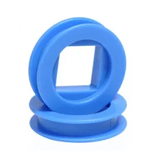 10 шт. квадратное отверстие для ремня шкив 24*4 мм пластиковые передач для Робот аксессуары