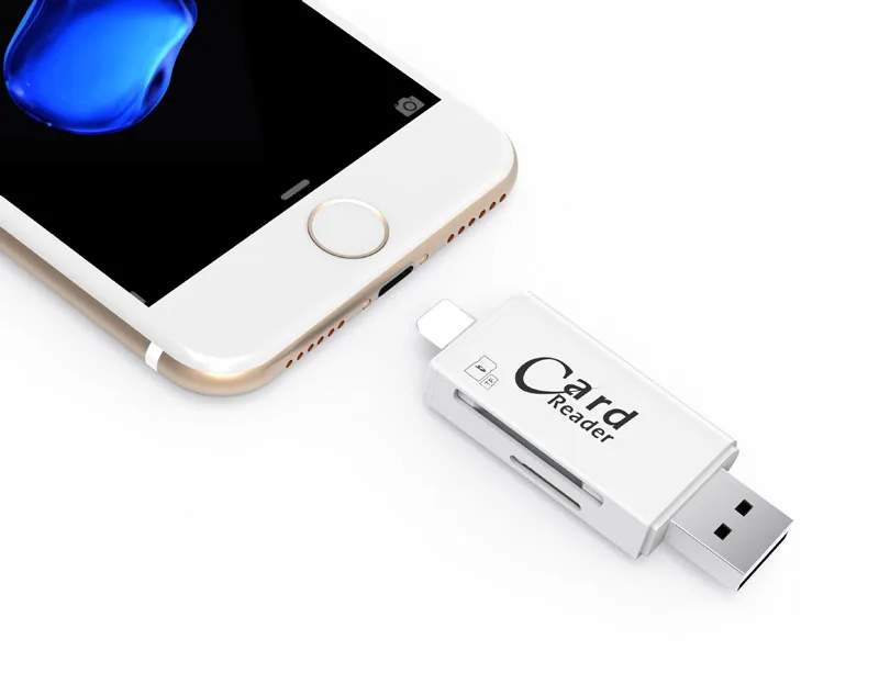 3в1 Micro USB SD TF Microsd устройство считывания карт SDHC для iPad для iPhone X 8 7 6 6 S плюс 5 5S для SAMSUNG для huawei Android OTG телефон