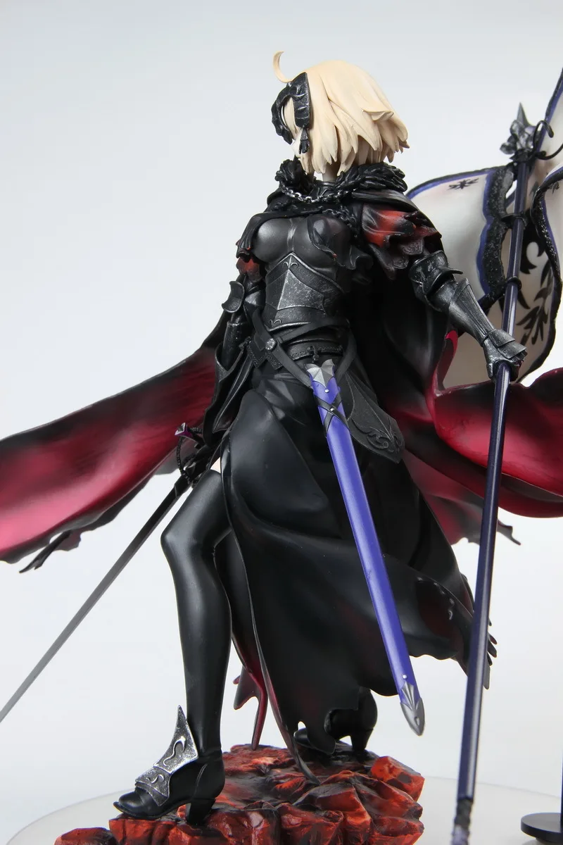 Большой размер Fate Grand Order Avenger Joan of Arc Jeanne d'Arc Alter Black Ver. ПВХ фигурка Коллекционная модель игрушки