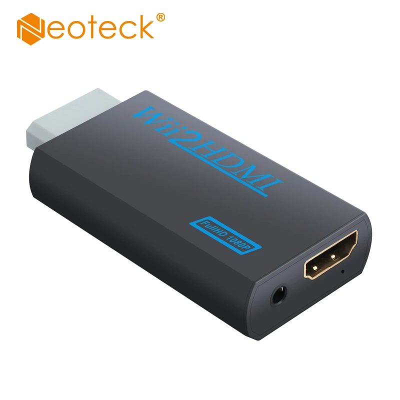 Neoteck Wii2HDMI Converter Scales 720p 1080P Video Converter Adapter For HDTV With 3.5MM Audio Output Converter