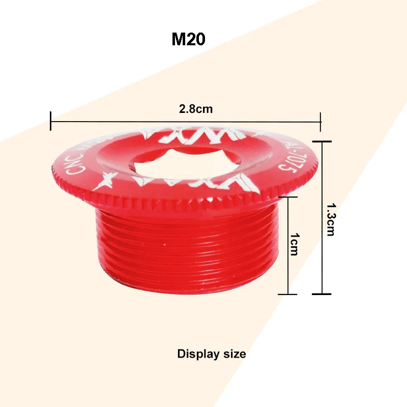 10 шт./лот Адреналин Обложка M15/M20 винт Кепки велосипед Алюминий шатуны крепления болта руку с рукояткой Велосипедный Спорт