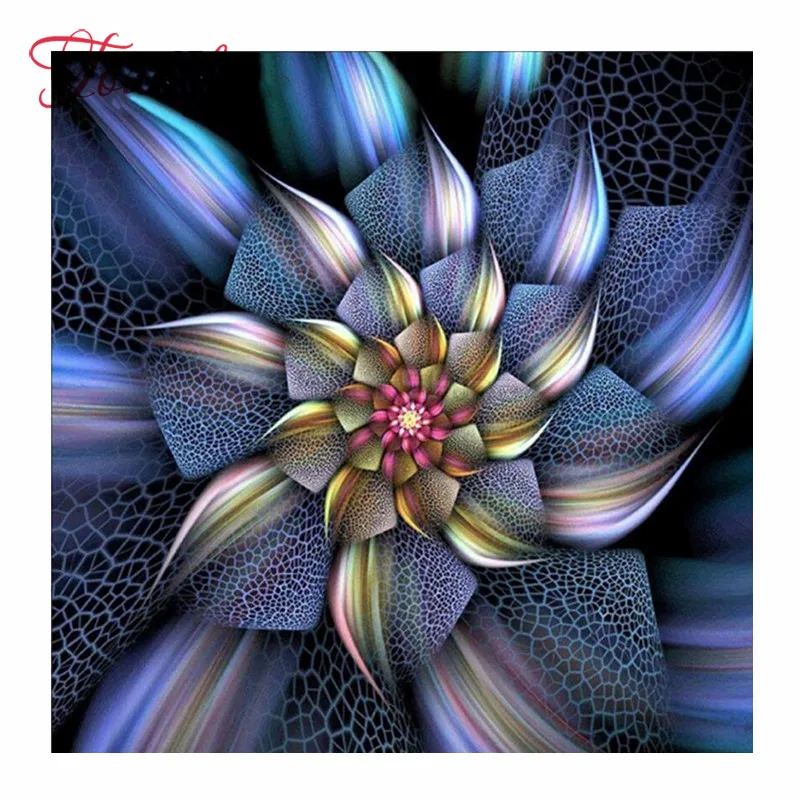 Handmade 5D Diamond Embroidery Mandala Pictures of Rhinestones Painting Full Mosaic Flowers Puzzle Kits | Дом и сад