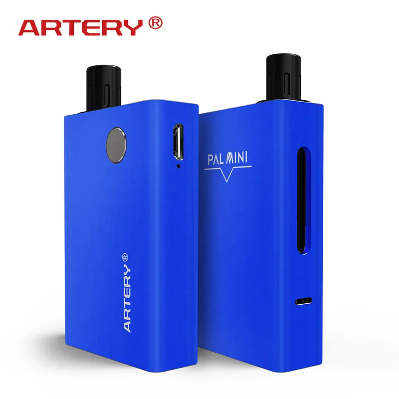 

100% Original Artery PAL Mini Starter Kit 1000mAh with 1.1ml Capacity E-cig Vape built-in battery Pull-out Refill System kit