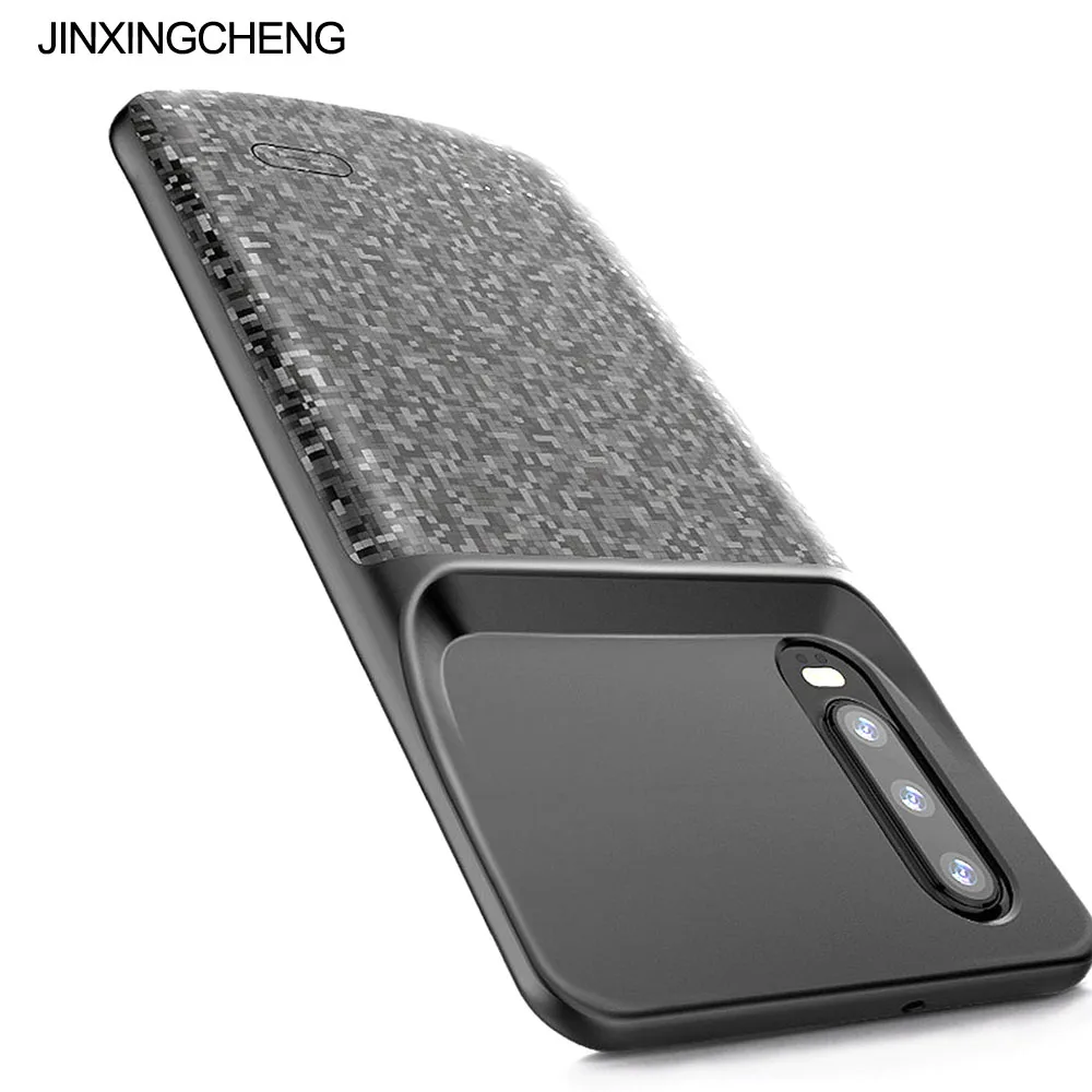 

JINXINGCHENG Charger Case for Huawei P30 Pro 4700mah Back Clip Battery Wireless Fast Charger for huawei p30 lite P30 Accessories