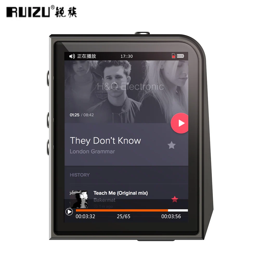 New RUIZU A50 DAP HD Lossless Mini Sport MP3