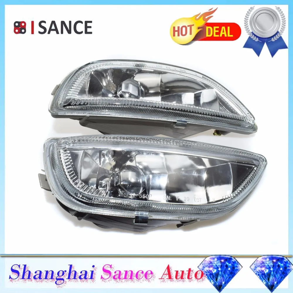 

ISANCE Front Left Right Driving Fog Light Lamp 8122002030 8121002040 For Toyota Corolla E110 2001 2002 1.8L L4