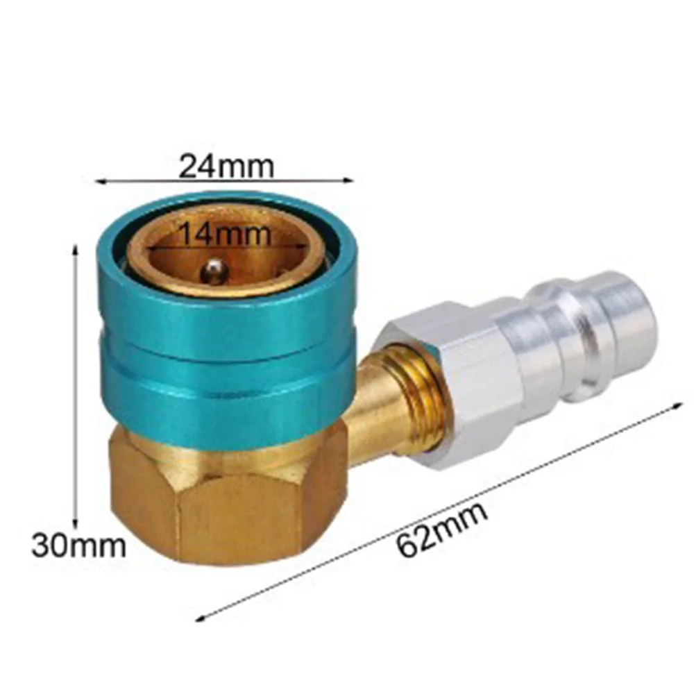 

Car Air-conditioning Fitting Car Auto Manual Couplers 2019 New Hot R1234YF to R134a Low Side Quick Coupler Coupler Adapters