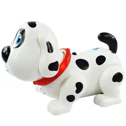 Пластик погремушка собачка индукции игрушка собака обучения интерактивные Электрический Собака Красочные Fun