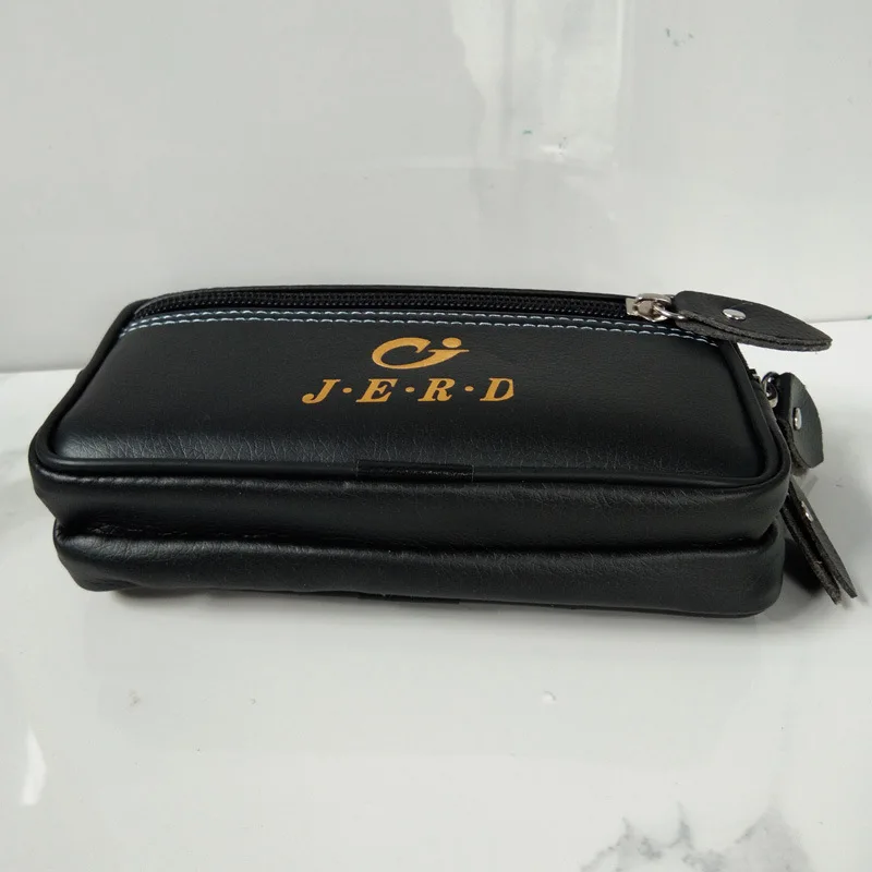 Waist Packs  Patent Leather Men Mobile Phone Bag Fashion Belt Pocket Male Coin Waist Packs