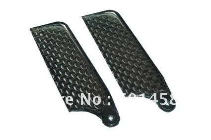 heli parts 450 Carbon Fiber Tail Blades for T REX 450 helicopter