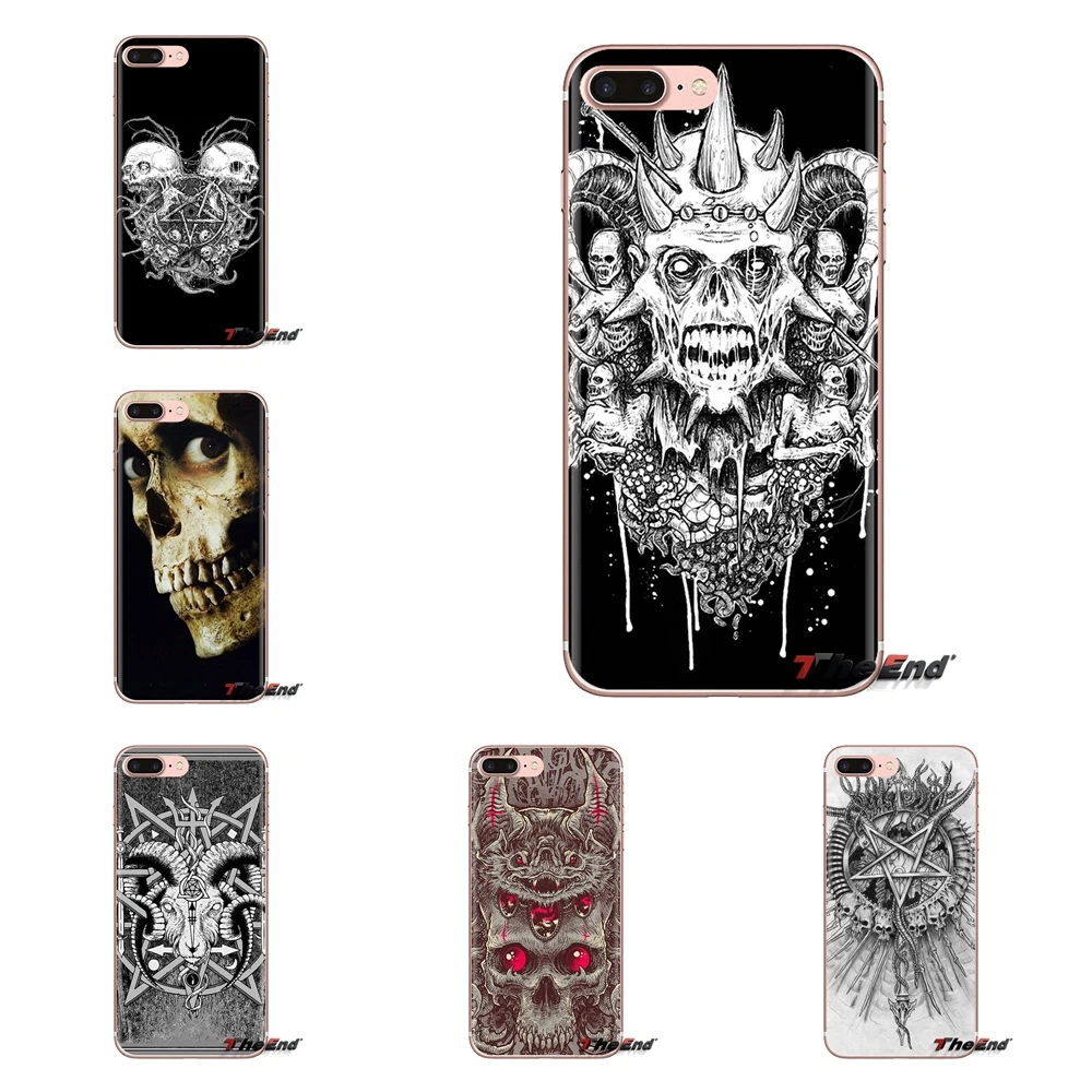 

Satanic Skull Soft Transparent Shell Covers For LG G3 G4 Mini G5 G6 G7 Q6 Q7 Q8 Q9 V10 V20 V30 X Power 2 3 K10 K4 K8 2017