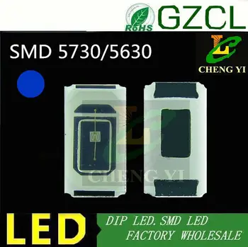 

Low price!Free shipping Blue 5730 smd led 0.5W smt led diode 460-475nm(CE&Rosh)