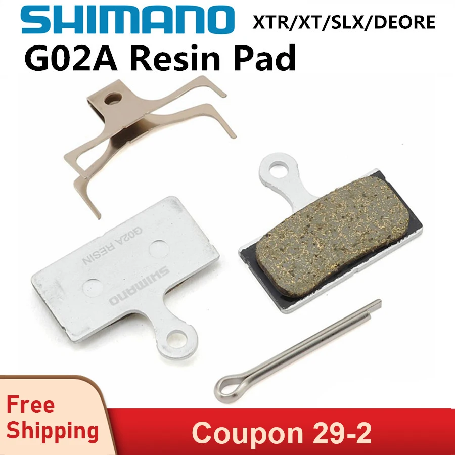 

Shimano Brake Pads Mtb G02a G02s Pads Deore Xt Slx Deore G03a G03s Resin Brake Mountain M785 M675 M7000 M8000 M9000 M6000 M9020
