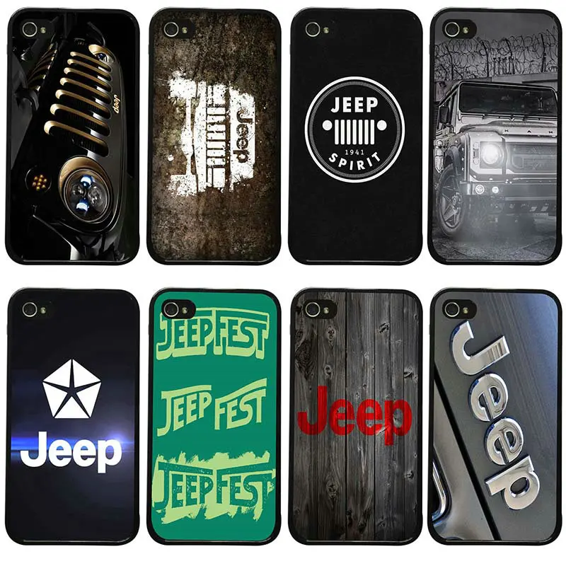 Car Jeep Wrangler Compact Sport Cell Phone Case Hard Plastic Cover for