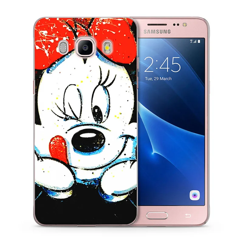 Для Samsung Galaxy J1 J3 J5 J7 J2 prime J120 J320 J330 J530F чехол с Микки и Минни Маус Мягкий ТПУ для