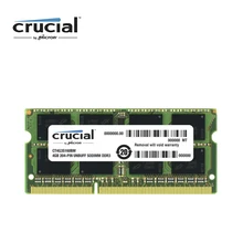 Memória crucial de ddr3 4g 1600 mhz 1.35 v cl11 204pin PC3-12800 ram do portátil sodimm