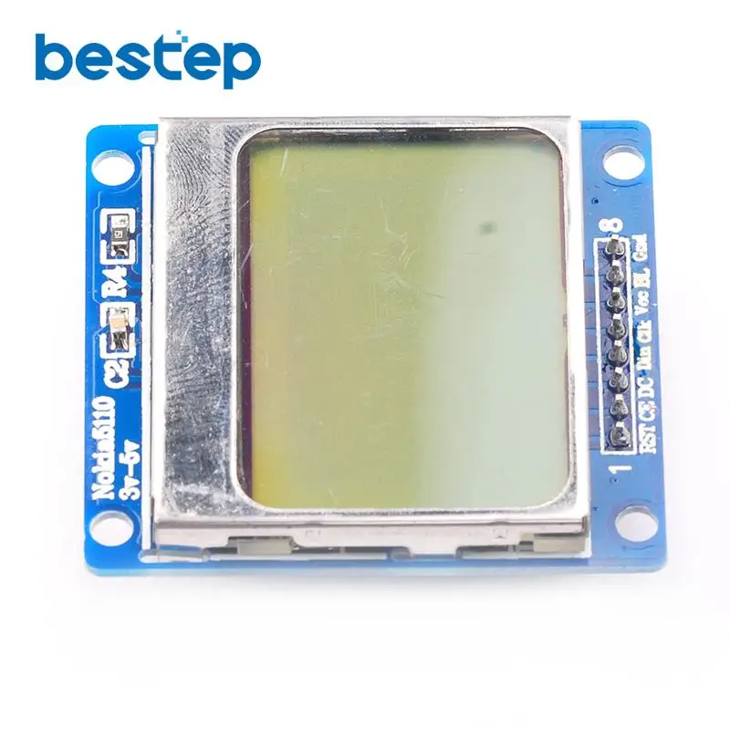 1.6 nokia 5110 lcd module w blue backlight for arduino brands
