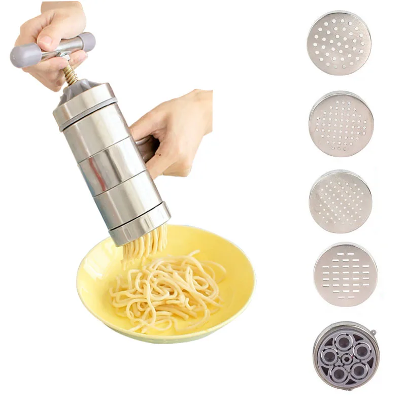 Stainless Steel Hand Pressure Noodle Machine,Manual Pasta Machine Hand