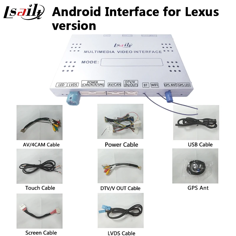 Lexus multimedia interface