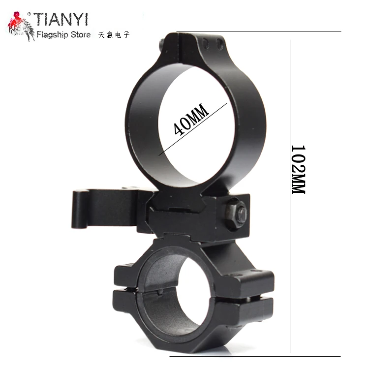 30mm/25mm Ring Weaver Scope torch Rail Mount 20mm picatinny for gun mount flashlight rifle scope 40MM Flashlight Mount Holder 30mm/25mm Ring Weaver Scope torch Rail Mount 20mm picatinny for gun mount flashlight rifle scope 40MM Flashlight Mount Holder