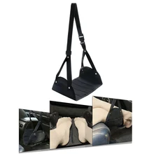 Портативный дорожный подставка для ног гамак самолет регулируемая высота ноги гамак для ног полёт гамак для ног для офиса дома автобуса автомобиля