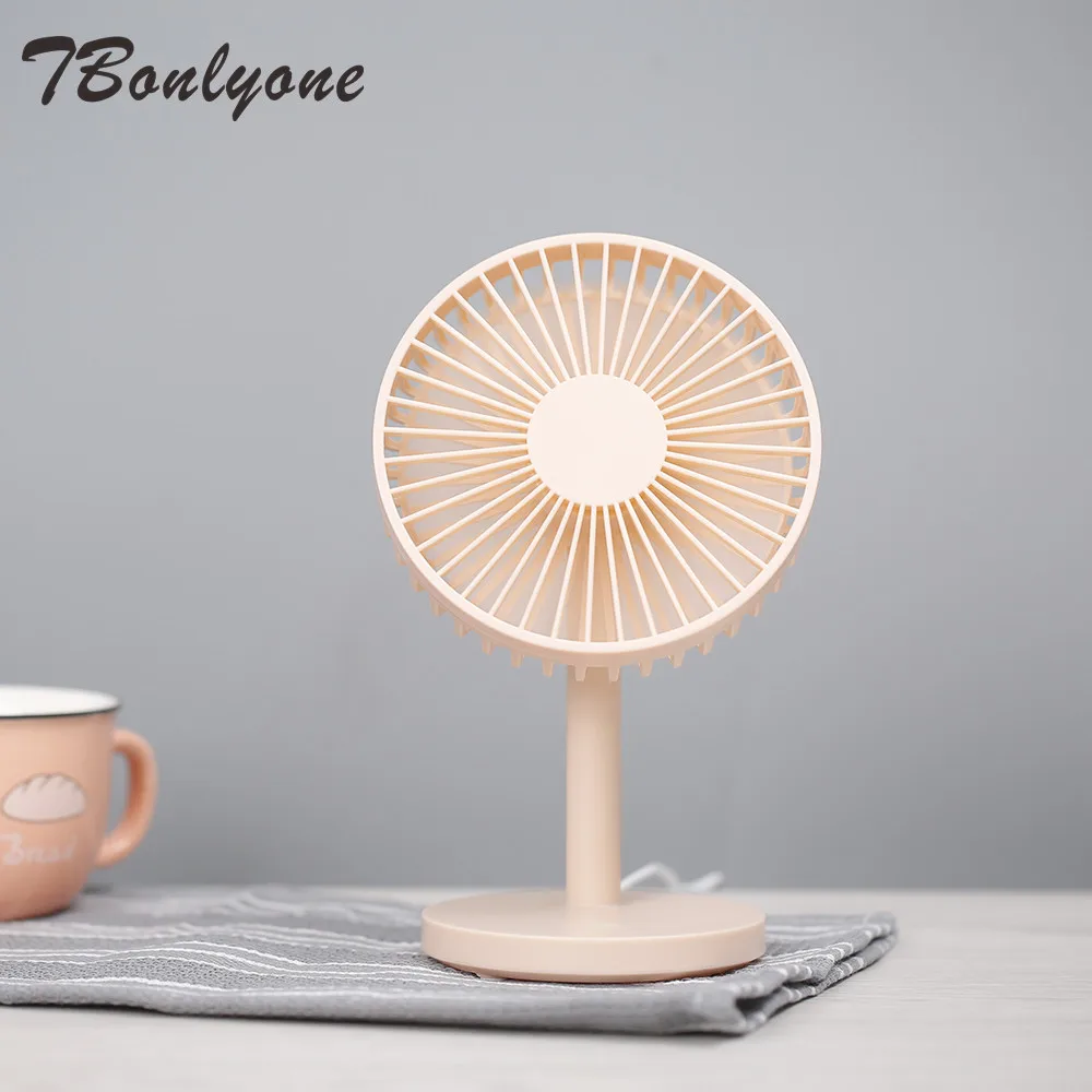 

TBonlyone 3 Speeds USB Desk Fan For Students Office Table Fan Air Cooling Fan Cooler No Battery USB Mini Fan With Large Wind
