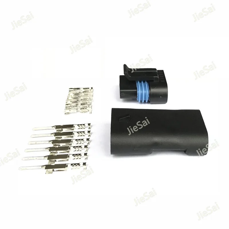 Delphi Metri-Pack 150,2 Герметичный Женский Мужской 6 Pin 12066317 12162261 GM TPS плоская педаль акселератора автомобильный водонепроницаемый разъем