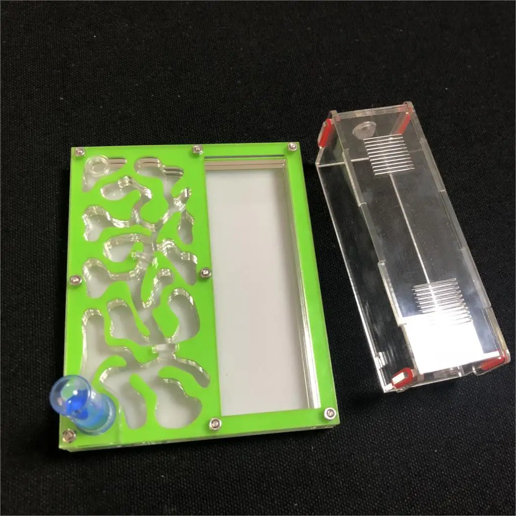 Comprar Tubo de prueba de humedad de 150mm x 110mm nido de hormiga de gran espacio, acrílico de granja de hormiga, casa de insectos hormiga taller ecológico
