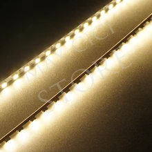 4 мм супер тонкий жесткий бар SMD3528 Чистый белый теплый белый жесткий светодиодный светильник ing 60 Светодиодный светильник s