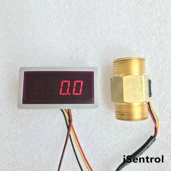 

US202M and USC-HS10TA Pulse Counter Flow Rate Amplifier 4.8 times Portable Display and Pump Protection Alarmer 2-50L/min