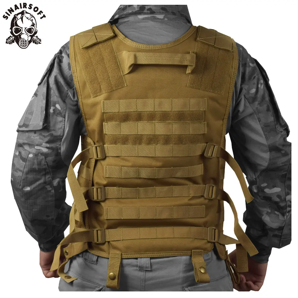  SINAIRSOFT Molle airsoft tactical vest camouflage vest army military CS outdoor fishing hunting gea