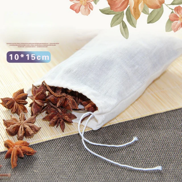 Us 1 68 Aliexpress 10pcs Lot Large Teabags Cotton Muslin Drawstring Reusable Tea Bags For Soap Herbs 10 15cm From Reliable Disposable Us 1 68 Aliexpress 10pcs Lot Large Teabags Cotton Muslin Drawstring Reusable Tea Bags For Soap Herbs 10 15cm From Reliable Disposable