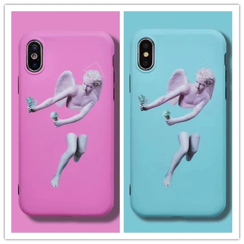 

Tide brand spoof Funny personality Soft Silicone Phone case for iphone 6 S plus 7 7plus 8 8plus X XS XR MAX Back shell