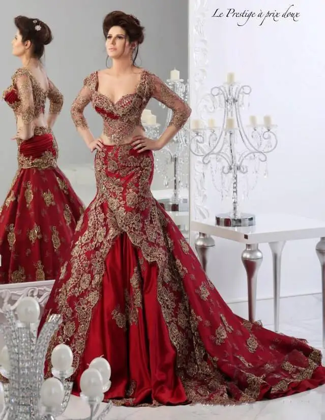 Robe de soiree Милая Кружевная отделка Русалка с длинными рукавами вечернее 2018 вечернее платье для выпускного вечера платья для матери невесты