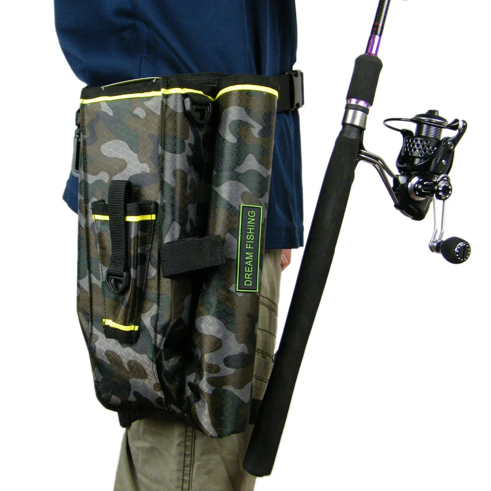 Fishing Tackle Bags Camouflage Camo Multifunction Waist Leg Fly Fishing