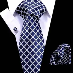 Joy alice мужской классический галстук 100% шелк новинка геометрический 30 стилей галстук, носовой платок, Запонки Наборы для мужчин Свадебная