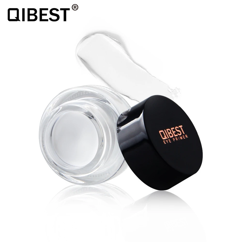 Qibest Eye Primer блестками Грунтовка Базовый крем для век Водонепроницаемый блесток