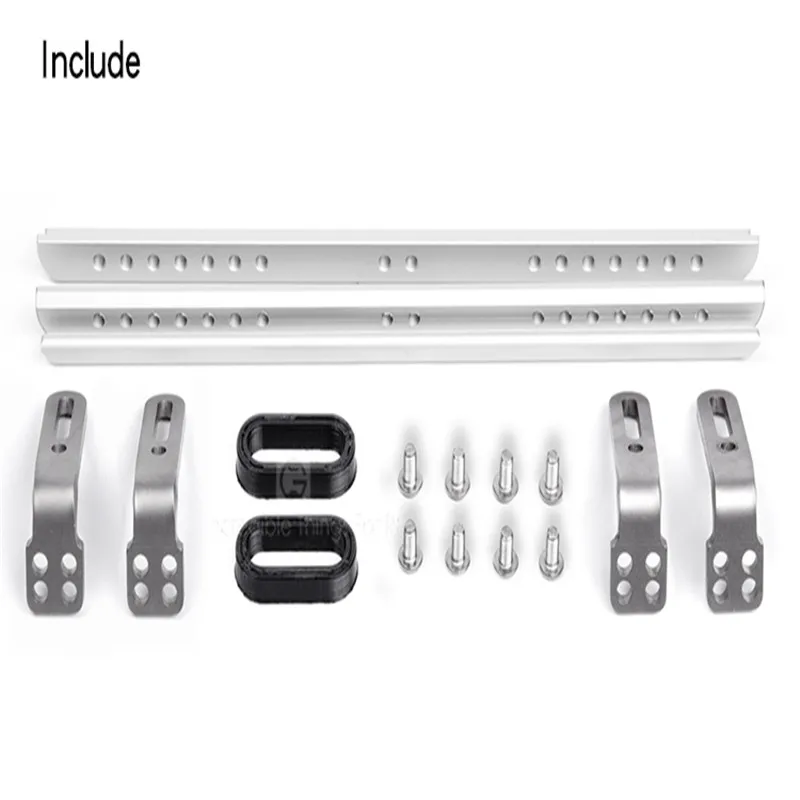 

GRC Aluminum Alloy Side Plate Set Side step upgrade GAX0102CS/CB For Traxxas TRX-4 Car