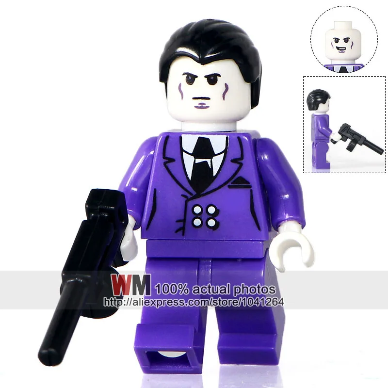 

Single Sale PG233 Purple Man Super Heroes Justice League Europe Building Blocks Toys Children Gifts PG8060 Drop Shipping