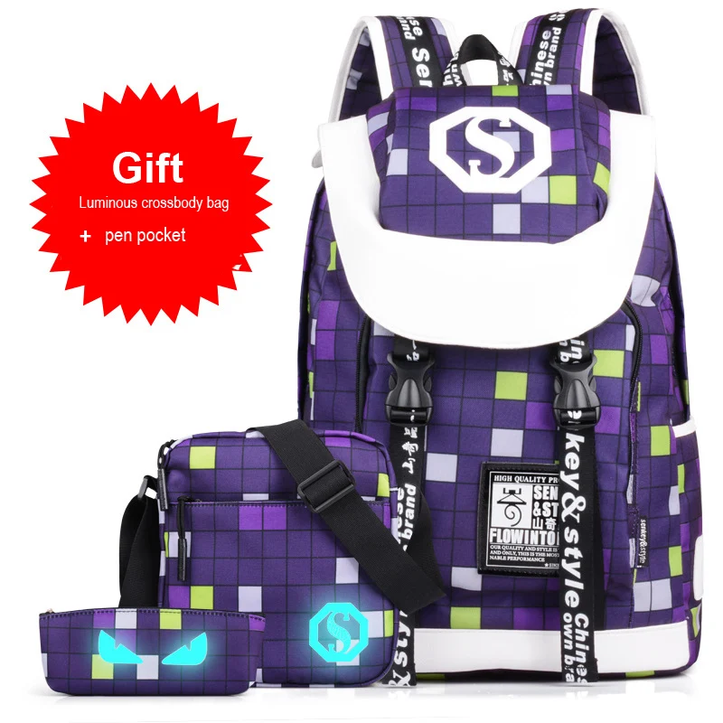 2017 Fashion USB Charging Men 15inch Laptop Backpack Women Backpack School Backpack For Teens Casual Laptop