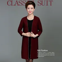 Middle-aged women’s clothing paragraph mother grows in two-piece outfit in the spring and autumn clothes PYME-660
