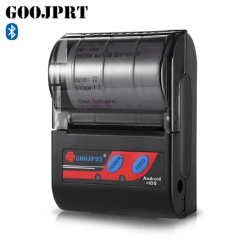 

GOOJPRT MTP - II 58MM Bluetooth Thermal Printer Portable Rechargeable Wireless Receipt Machine for Windows Android iOS 80mm/s