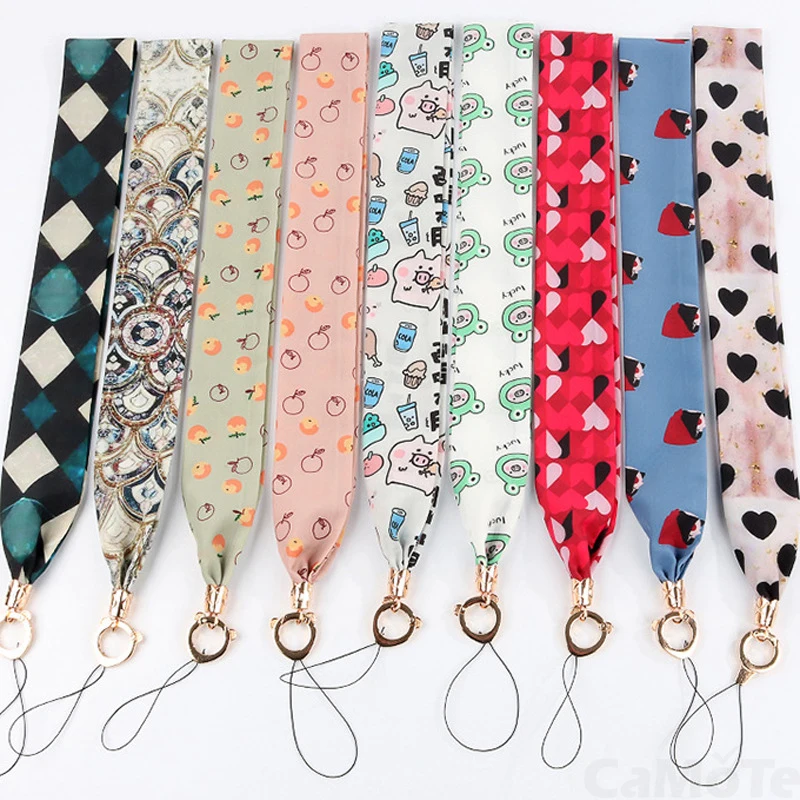 

Mobile Phone Neck Straps Lanyards holder Hang Rope Tags Strap Neck for iphone 7/8 X XS XR For Samsung xiaomi Huawei drop shippin