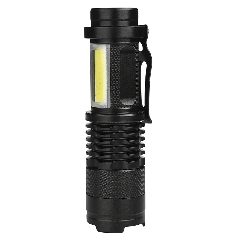 Litwod Z35SK68C светодиодный мини фонарик Q5 и COB Zoom водонепроницаемый алюминиевый