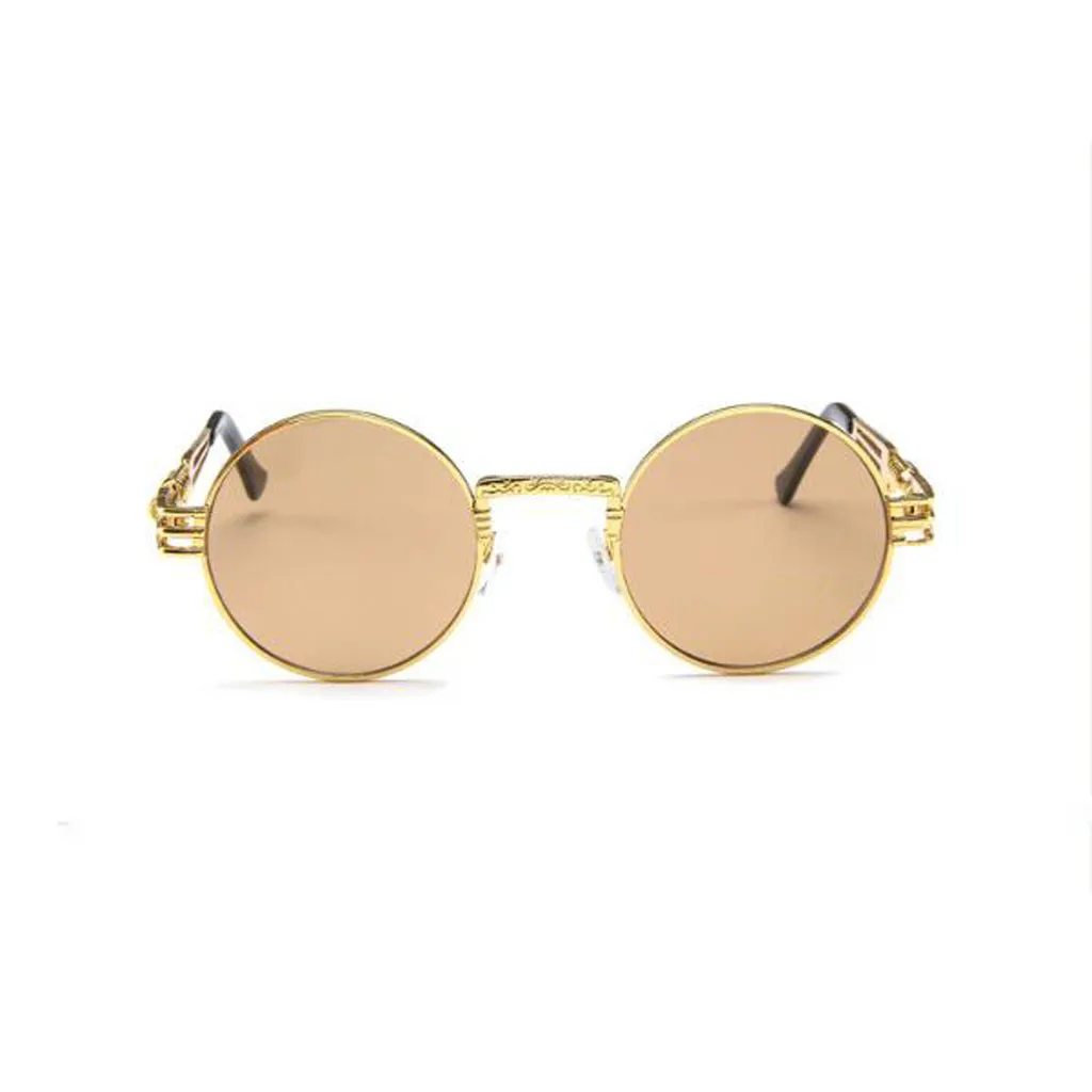 Оправа для очков, женские солнцезащитные очки, UV400, Ретро стиль, AC линзы, очки, металлическая оправа, солнцезащитные очки для мужчин, Lunette Soleil Femme