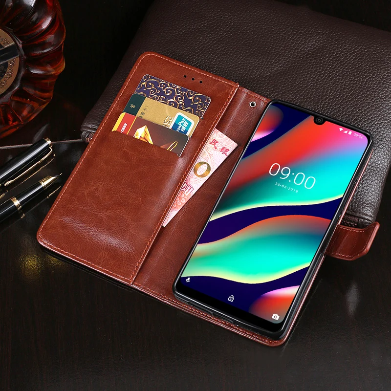 Для Wiko View 3 Чехол Флип Бумажник Бизнес кожаный чехол для телефона Coque для Wiko View 3 Чехол Fundas аксессуары