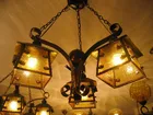 Best Price as low as $315.00 Fashion antique wrought iron pendant light 3 head living room light Dining-room pendent lamp free shipping