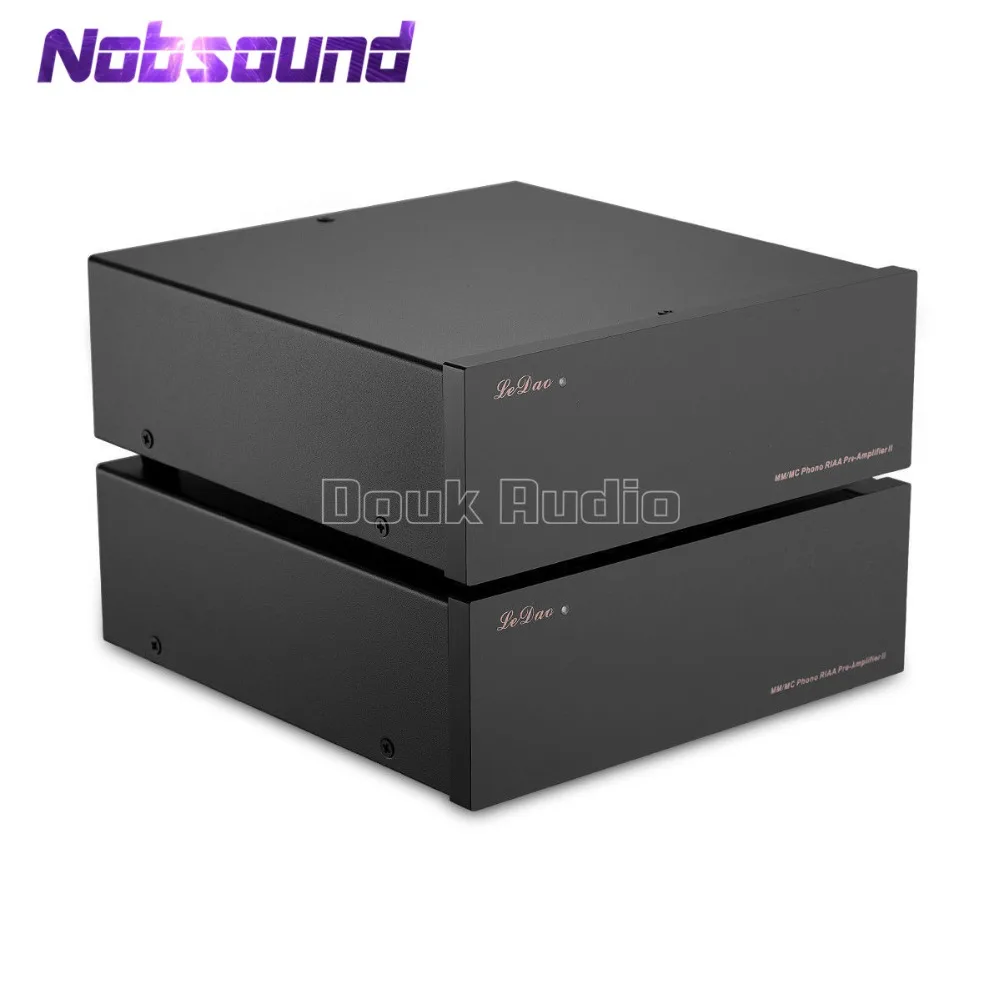 

Nobsound Hi-end MM / MC RIAA Phono Turntable Preamplifier MOSFET LP Vinyl HiFi Discrete Pre-Amplifier